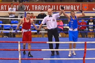 Andrzej Rębisz w finale Złotej Rękawicy Wisły Kraków 2016