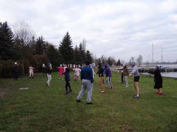 Konin. Noworoczne morsowanie. Zimna woda siły doda!