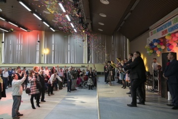 Konin. Uczestnicy WTZ po raz 21. bawili się na balu karnawałowym