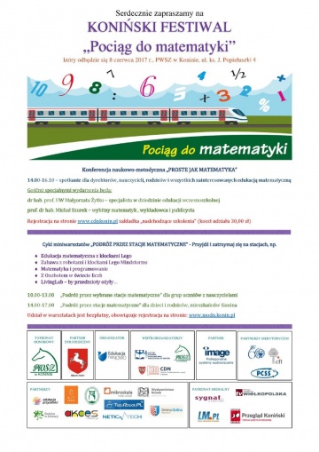 PWSZ. Festiwal âPociąg do matematykiâ dla uczniów i nauczycieli