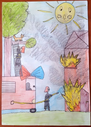 Profesjonalni, sprawni, pomocni. Konkurs plastyczny o straży