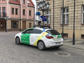 Konin na celowniku Google Street View. Wrócił po czterech latach