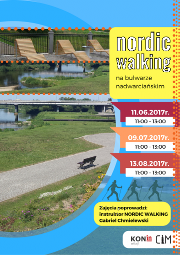 Nordic Walking na bulwarze nadwarciańskim