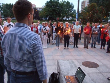 Pikieta w obronie sądów. W Koninie stworzyli 