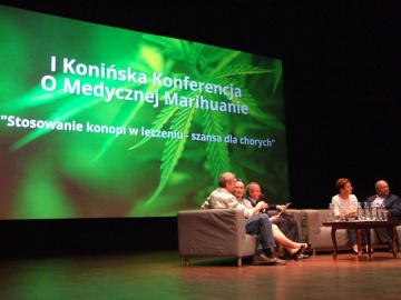 Po raz pierwszy w Koninie dyskutowali o marihuanie medycznej