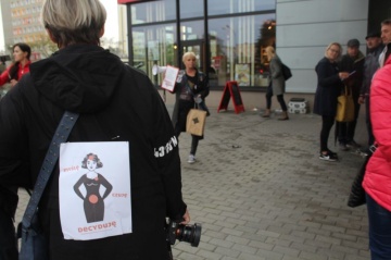Czarny wtorek w Koninie. Kobiety chcą się czuć obywatelkami