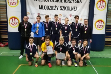 Zespół ZSGE i Górnika wygrał finał Igrzysk Młodzieży Szkolnej