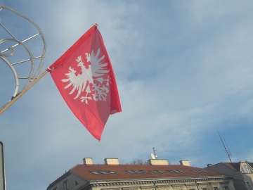 Konin flagami uczcił rocznicę wybuchu Powstania Wielkopolskiego