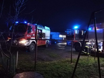 Pies wpadł do szamba. Zwierzę uratowali konińscy strażacy