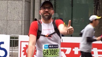 Marcin Janiak przebiegł dla niepełnosprawnych maraton w Tokio