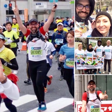 Marcin Janiak przebiegł dla niepełnosprawnych maraton w Tokio