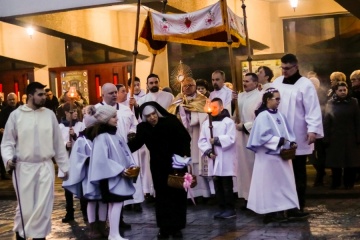 Konin. Jeszcze przed wschodem słońca rozpoczęła się rezurekcja