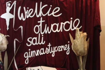Wielkie otwarcie sali gimnastycznej w SP1.Oddana przed terminem