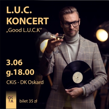 Muzyczno-filmowe wydarzenie - Łukasz L.U.C. Rostkowski w Koninie