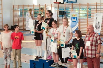 Cztery medale konińskich szablistów na turnieju w Wołominie