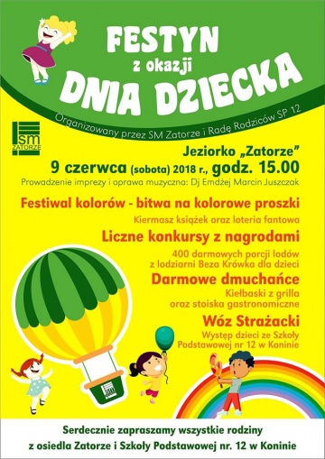 Konin. Festyn nad jeziorkiem Zatorze. Atrakcji nie zabraknie