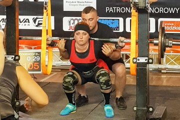 Daria Walczykiewicz wicemistrzynią Europy w trójboju siłowym!