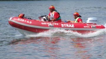 Licheń. Strażacy ochotnicy z całego kraju rywalizują na wodzie