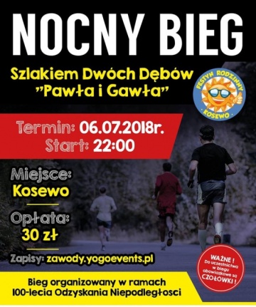 Sportowy weekend: Biegi nocą i szlakiem Wielkiej Pętli Wielkopolski