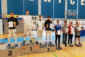 Szabliści zainaugurowali sezon dwoma medalami w Katowicach