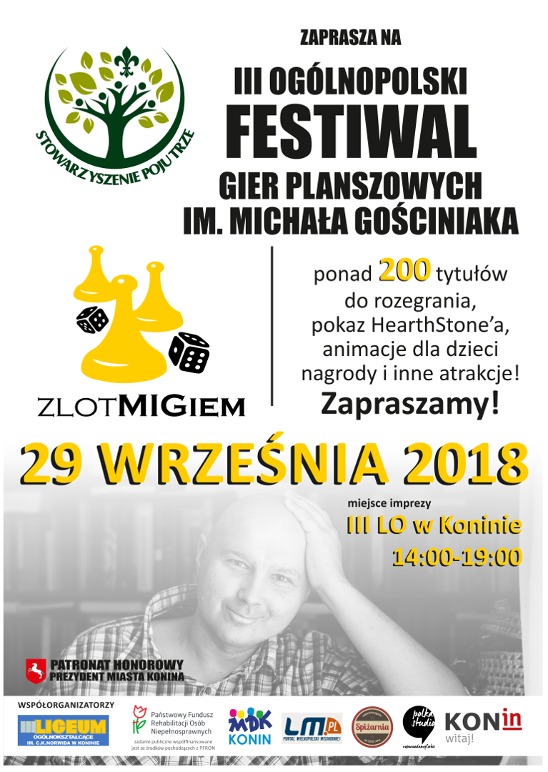III Ogólnopolski Festiwal Gier Planszowych im. Michała Gościniaka