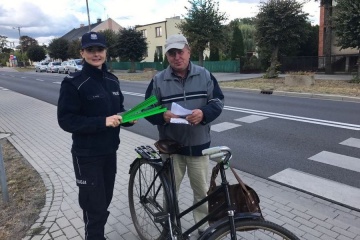 Policjanci o bezpieczeństwie rozmawiali w Grodźcu i Laskówcu