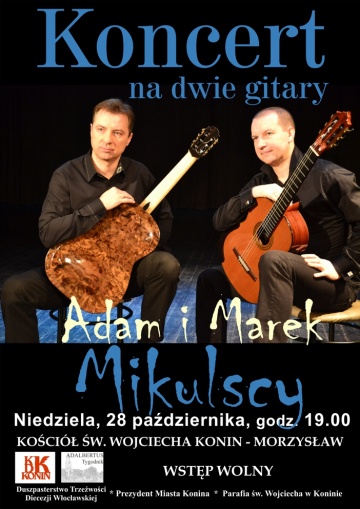 Koncert na dwie gitary. Bracia Marek i Adam Mikulscy