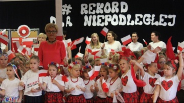 Przedszkole nr 2 w Koninie o 11.11 zaśpiewało hymn narodowy