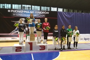 III Puchar Polski Juniorów. Brązowy medal Natalii Nowinowskiej
