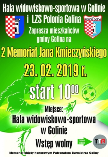 Sportowy weekend: W Golinie zagrają Memoriał J. Kmieczyńskiego