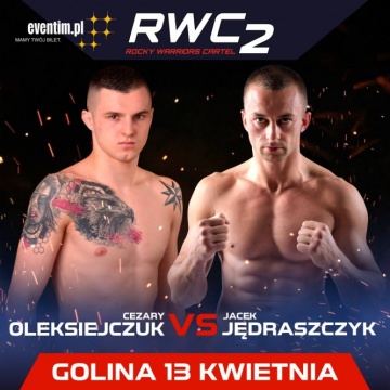 RWC 2. Znamy kolejne zestawienia walk na gali MMA w Golinie