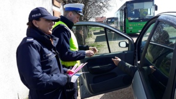 Konińscy policjanci kontrolowali na drogach w Ślesinie i Skulsku