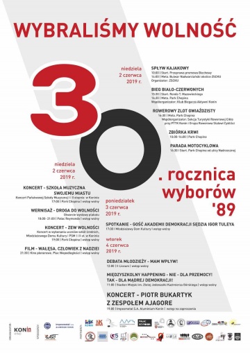 Wybraliśmy wolność, 30 rocznica wyborów 1989