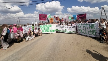 Młodzieżowy strajk klimatyczny i obóz dla klimatu na odkrywkach