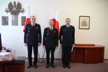 Arkadiusz Przybyła nowym szefem wielkopolskich strażaków