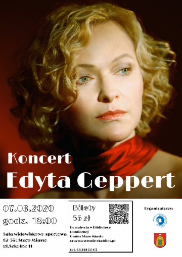 Koncert Edyty Geppert w marcu w Starym Mieście