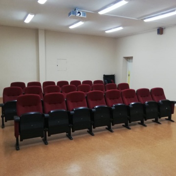 Kino. Szkolne kino prawie gotowe. Otwarcie planowane na wiosnę