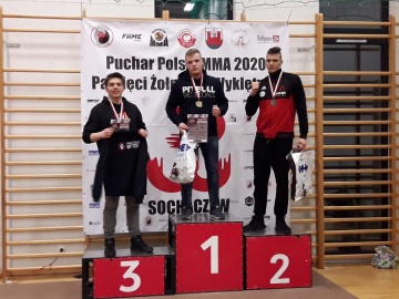 Puchar Polski MMA 2020. Zwycięstwo zawodnika Shooters Konin