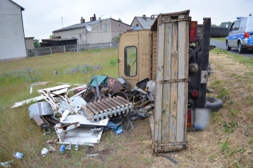 Sompolno. Żukiem nie uciekł zbyt daleko. 36-latek usłyszał zarzuty