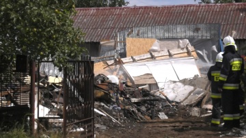 Zagaj. Przez wybuch gazu zawalił się dom. Zginęła jedna osoba