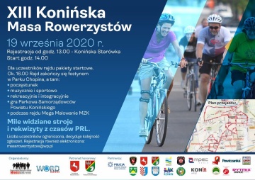 XIII Konińska Masa Rowerzystów. ajd w klimacie PRL