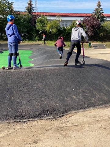 Pumptrack - nowe miejsce dla młodzieży. Powstał ze środków KBO