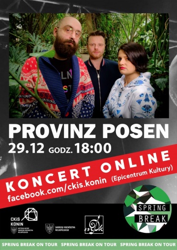 PROVINZ POSEN - koncert online - Spring Break on tour