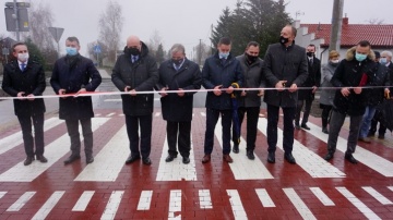 Przebudowa drogi powiatowej na odcinku ulicy Łęczyckiej w Dąbiu