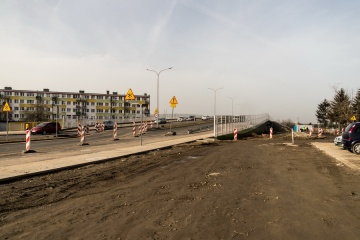 Konin. Nowy wiadukt z piątego osiedla na Zatorze prawie gotowy