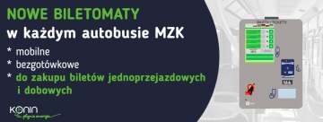 Konin. Za bilet MZK w końcu można zapłacić kartą lub BLIKIEM