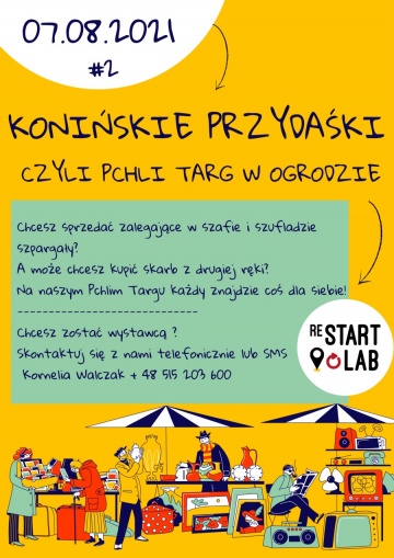 Konińskie Przydaśki, czyli pchli targ w ogrodzie. Wstęp od Podórnej
