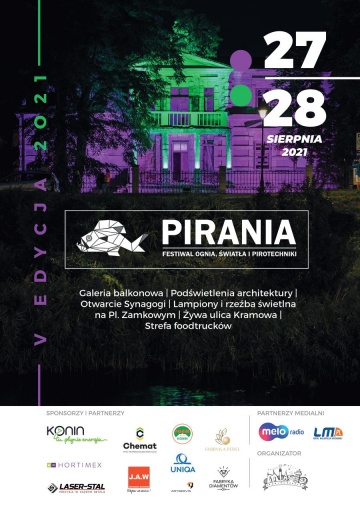 Festiwal PIRANIA w ostatni weekend wakacji. Będzie się działo!