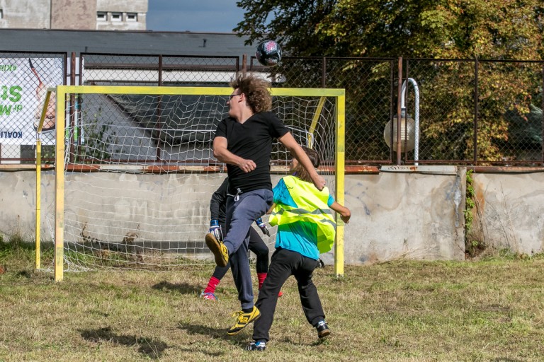 Rozegrali mecz przy Restart Labie. Do gry zapraszają też prezydenta