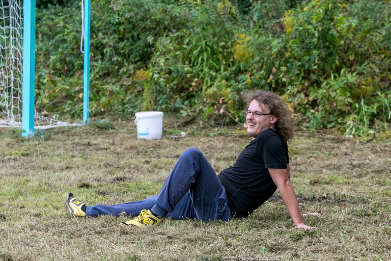 Rozegrali mecz przy Restart Labie. Do gry zapraszają też prezydenta